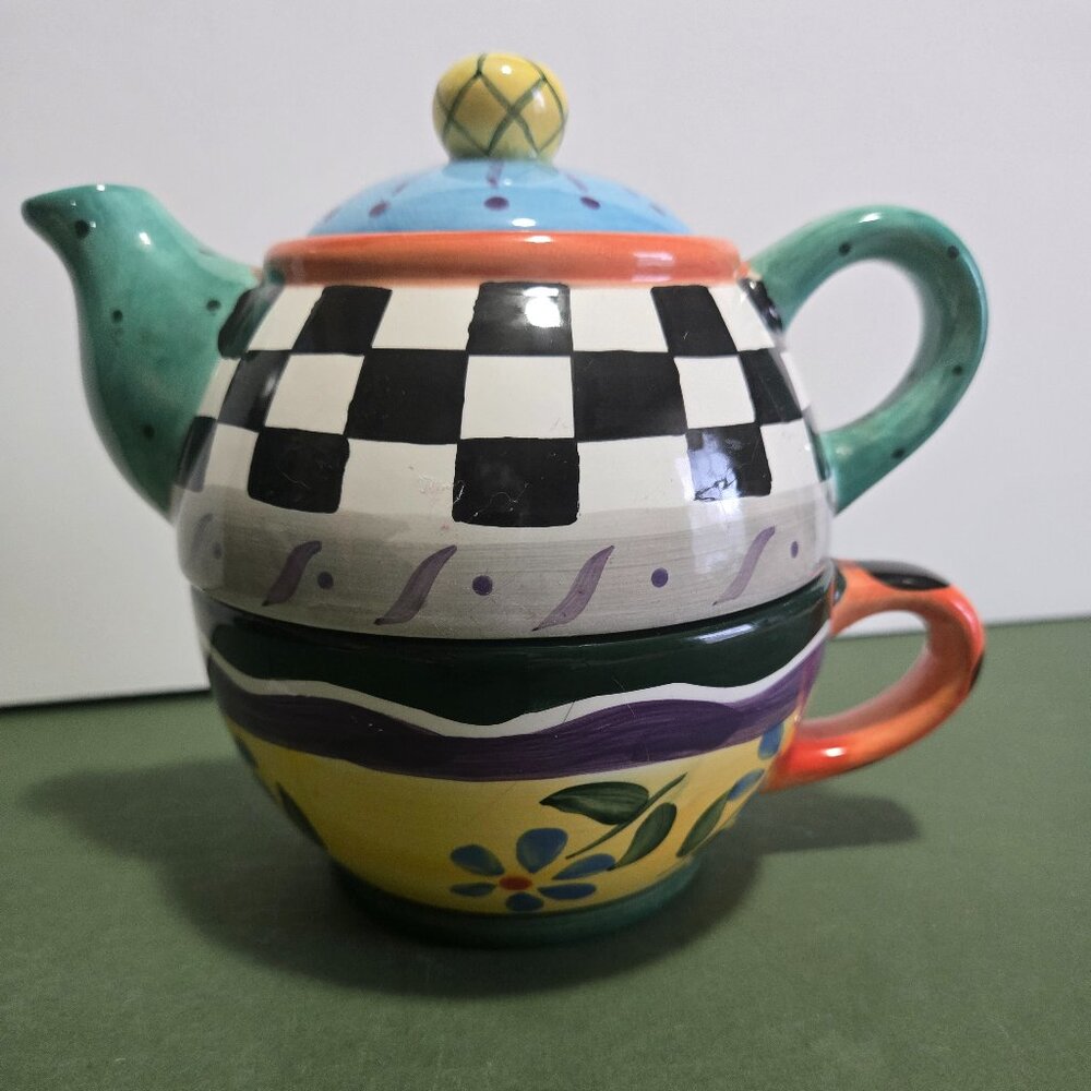 Stacking Tea Set